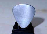 Guitar Pick Handmade from Aluminum to be Your Very Own Blank Canvas