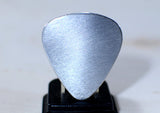 Guitar Pick Handmade from Aluminum to be Your Very Own Blank Canvas