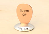 Copper Teardrop Guitar Pick for the Classy Lady Guitarist