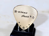 Bronze Guitar Pick Do You Wanna Pluck?
