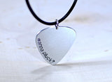 Wanna Pluck Guitar Pick Necklace
