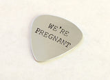 We’re Pregnant Guitar Pick for a Rocking Surprise