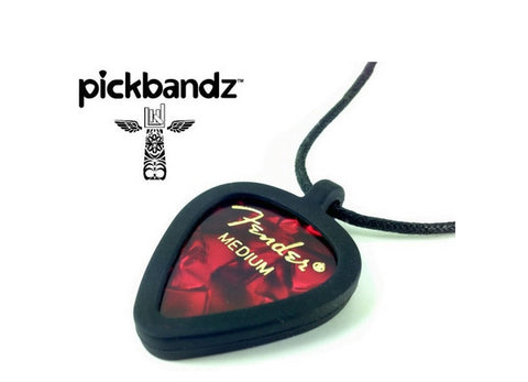 Guitar Pick Necklace - Sweet Crystal