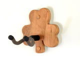 Shamrock Cherry Wood Guitar Wall Hanger