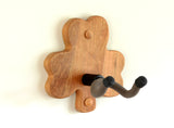 Shamrock Cherry Wood Guitar Wall Hanger