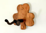 Shamrock Cherry Wood Guitar Wall Hanger